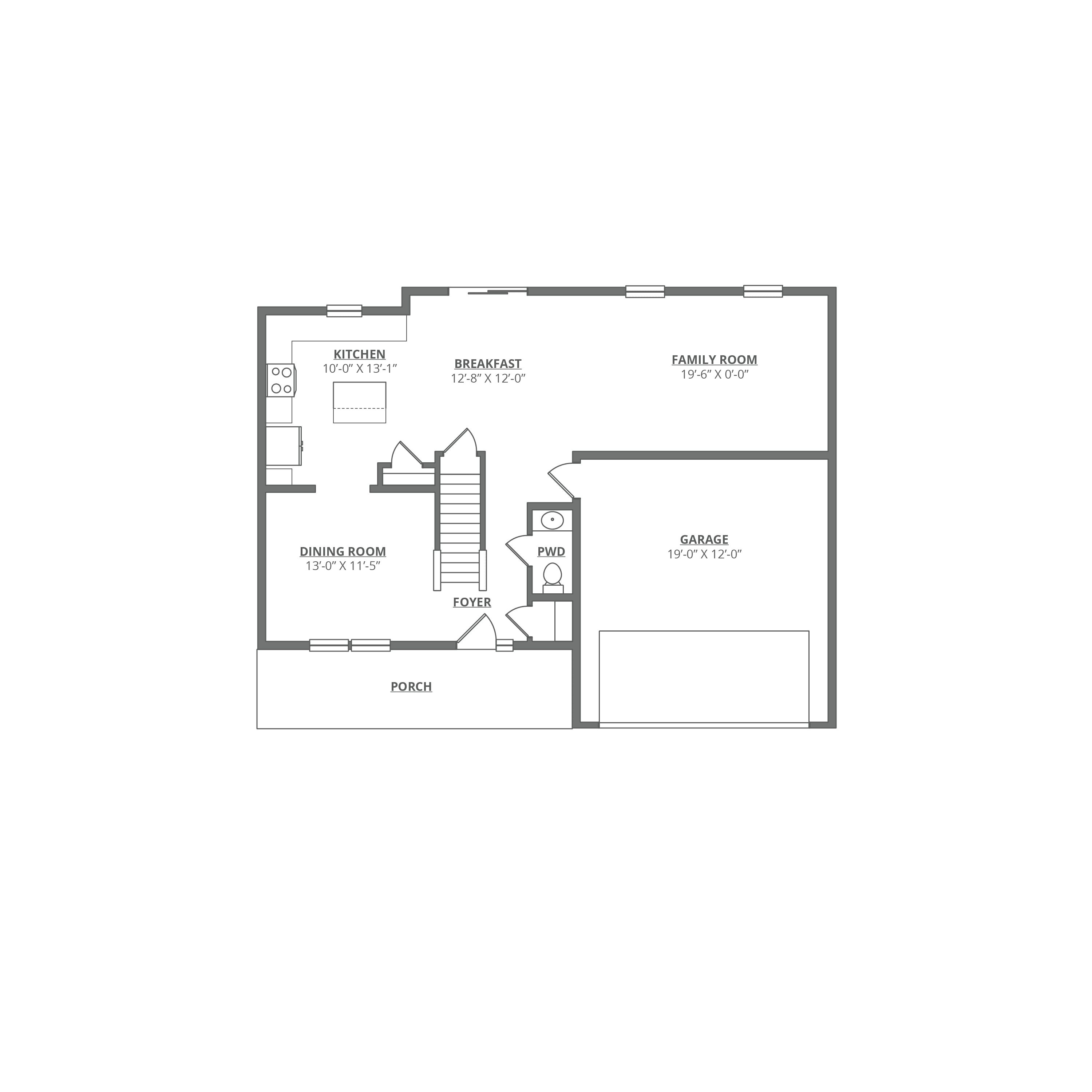 THE HAMPTON FIRST FLOOR