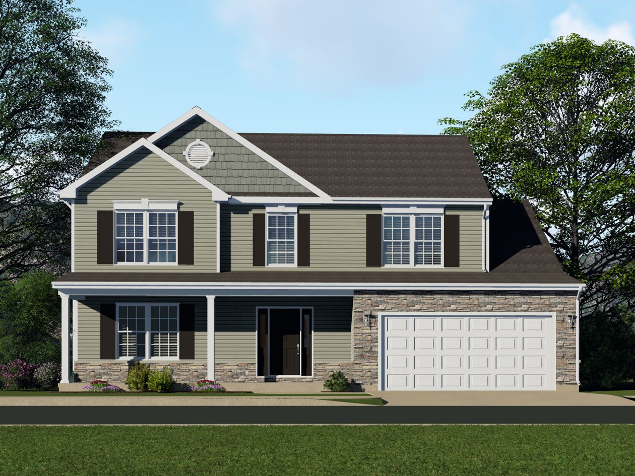 The Georgetowne New Home Plan - McNaughton Homes