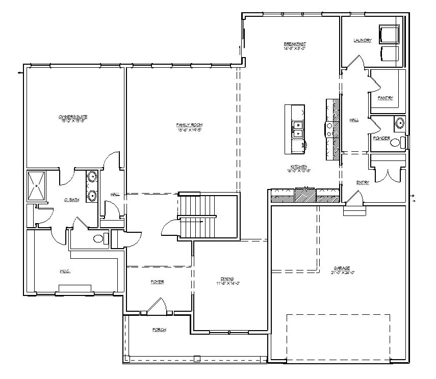 The Cameron New Home Plan - McNaughton Homes